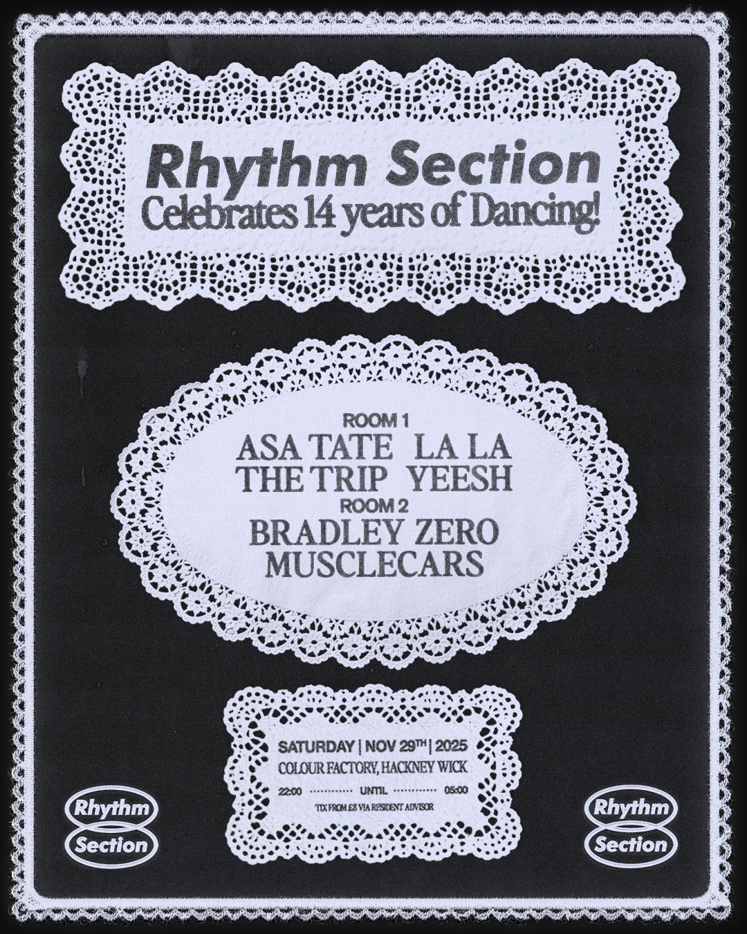 Rs 14Th Bday Dance W/ The Trip, Bradley Zero, Lala, Musclecars, Asa Tate, Yeesh