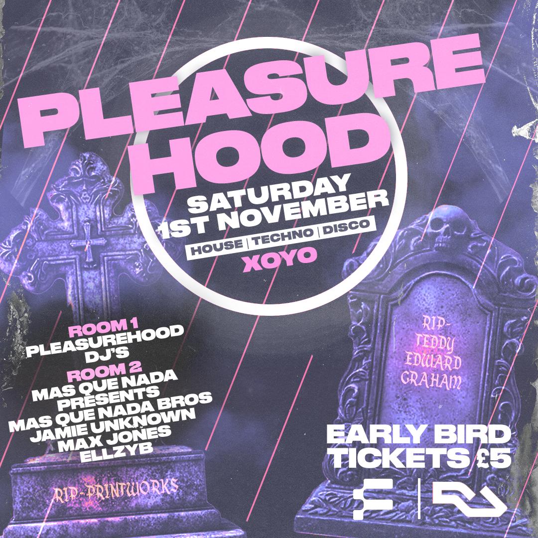 Xoyo Halloween - Pleasurehood - House/Techno/Disco
