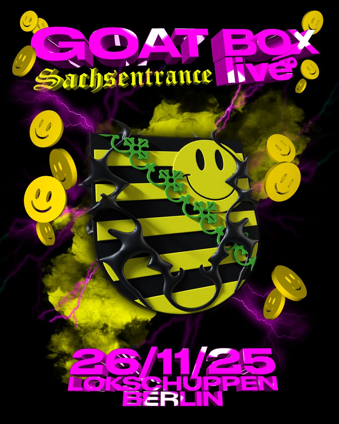Goat Box Live Pres Sachsentrance