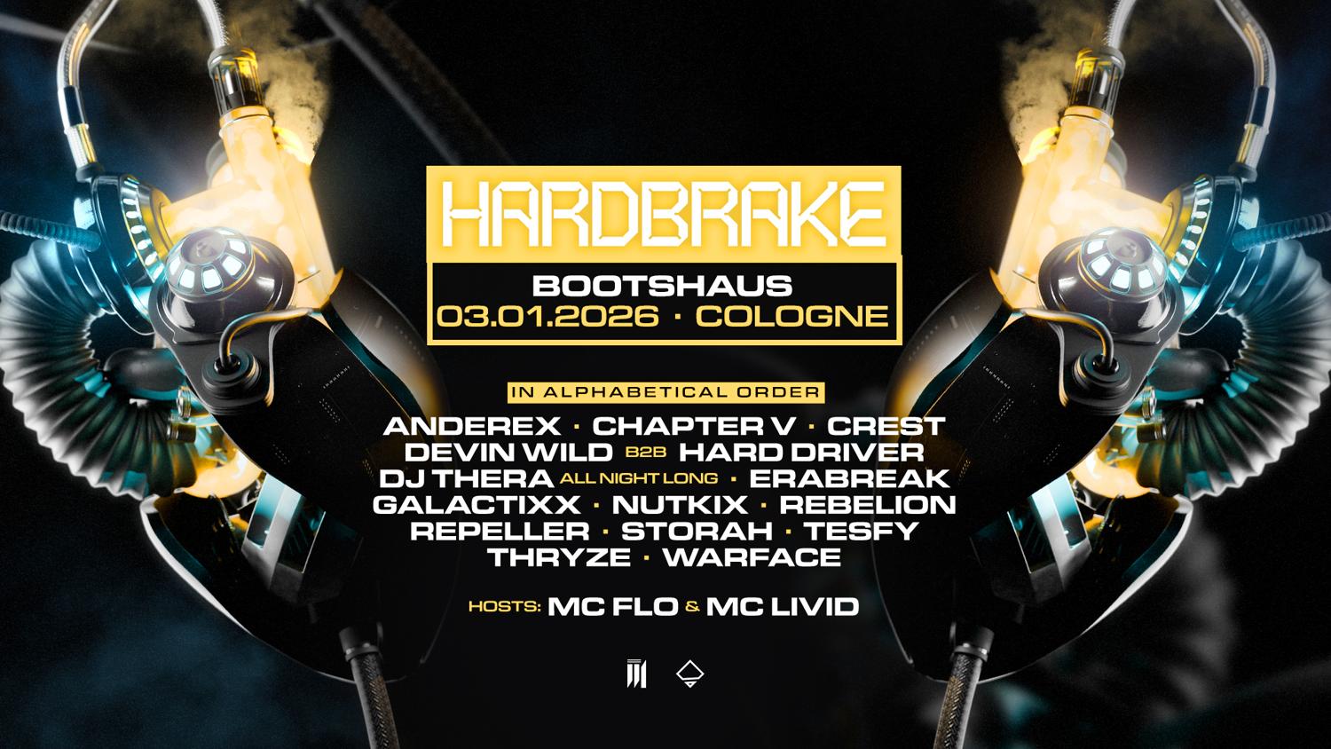 Hardbrake Pres. Rebelion, Warface, Devin Wild B2B Hard Driver And Many More