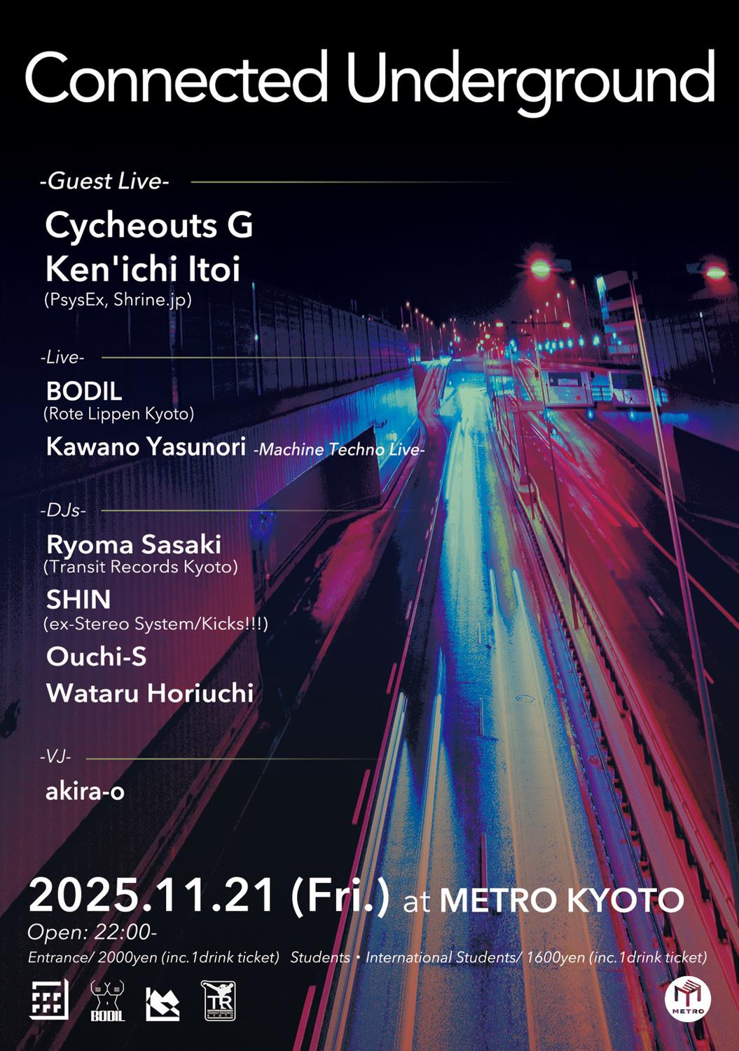 Connected Underground With Cycheouts G, Ken'Ichi Itoi