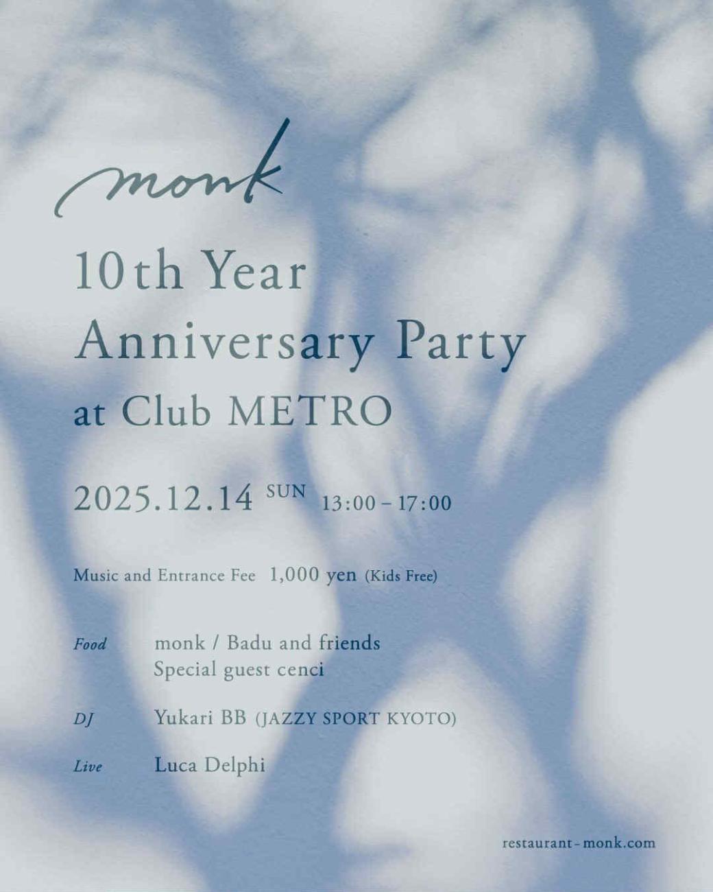 Monk 10Th Year Anniversary Party