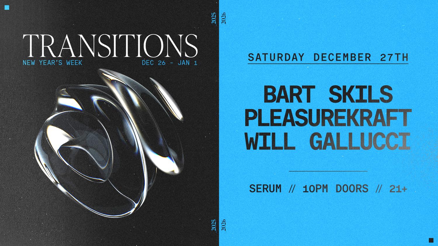 Serum: Bart Skils + Pleasurekraft [Transitions]
