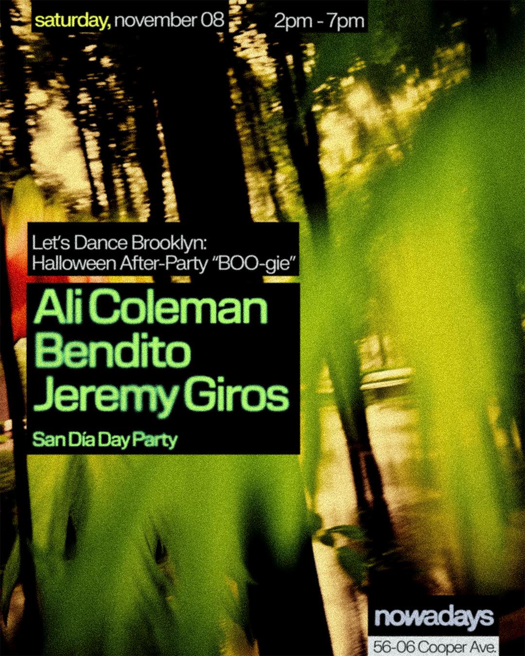 Let'S Dance Brooklyn X San Día: Halloween 'After Party' Boogie