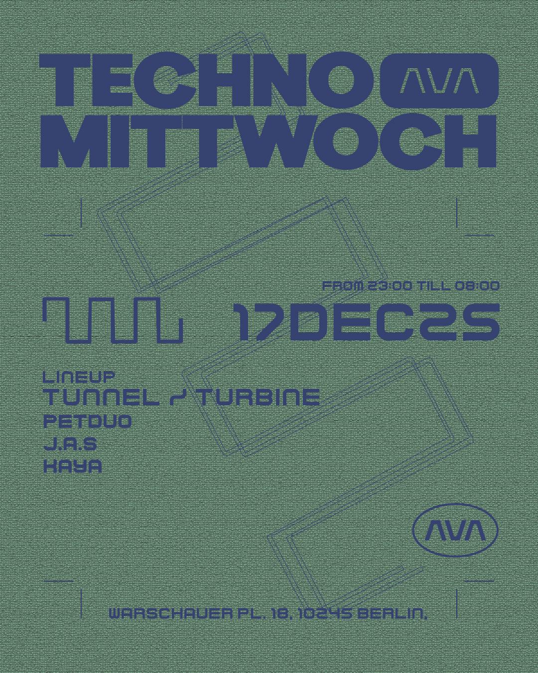 Techno Mittwoch: Tunnel/Turbine