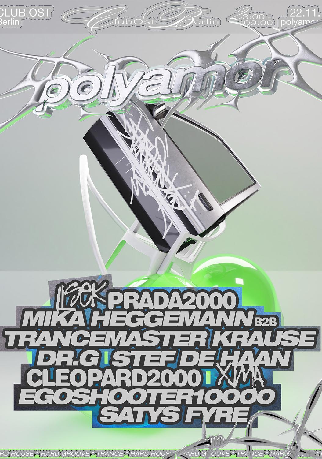 Polyamor /W. Trancemaster Krause, Prada2000, Mika Heggemann, Stef De Han