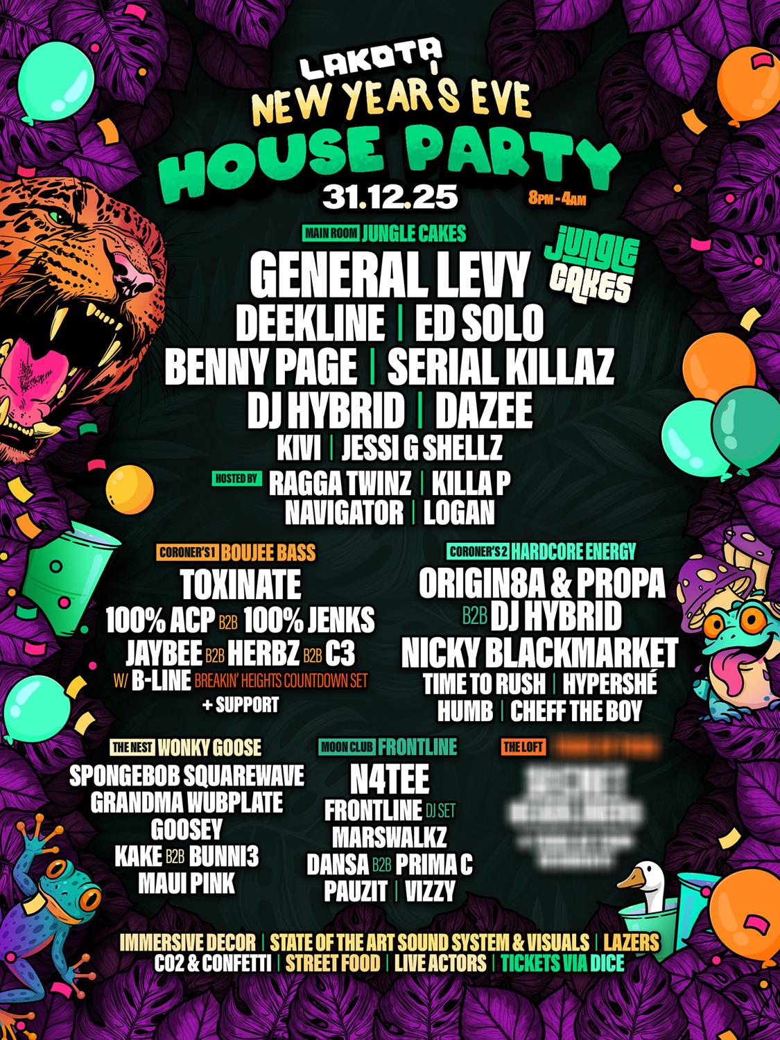 Lakota New Years Eve House Party