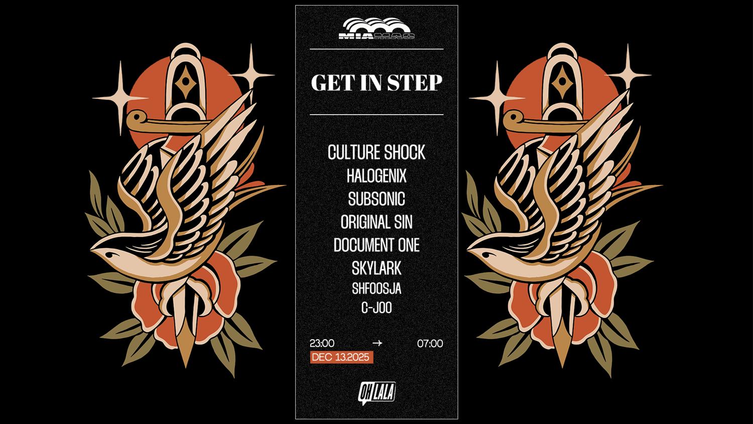 Get In Step With Culture Shock, Halogenix, Subsonic, Original Sin & More