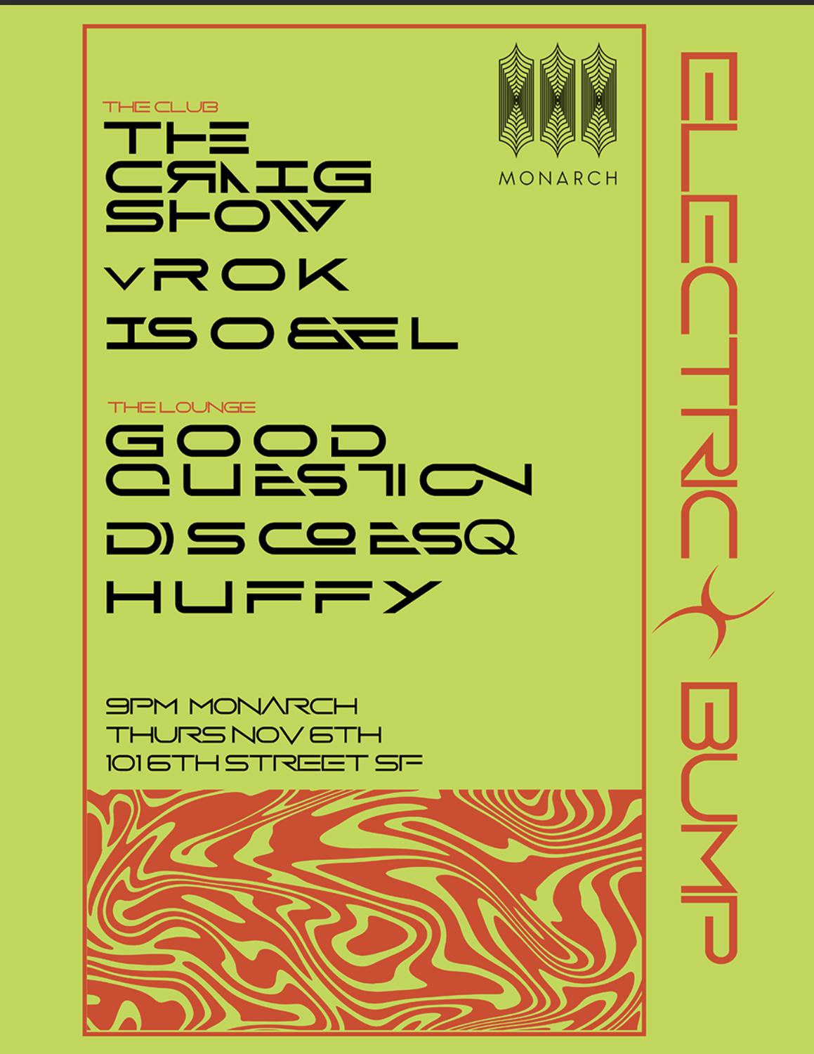 Electric Bump! Downtown First Thursdays Afterparty