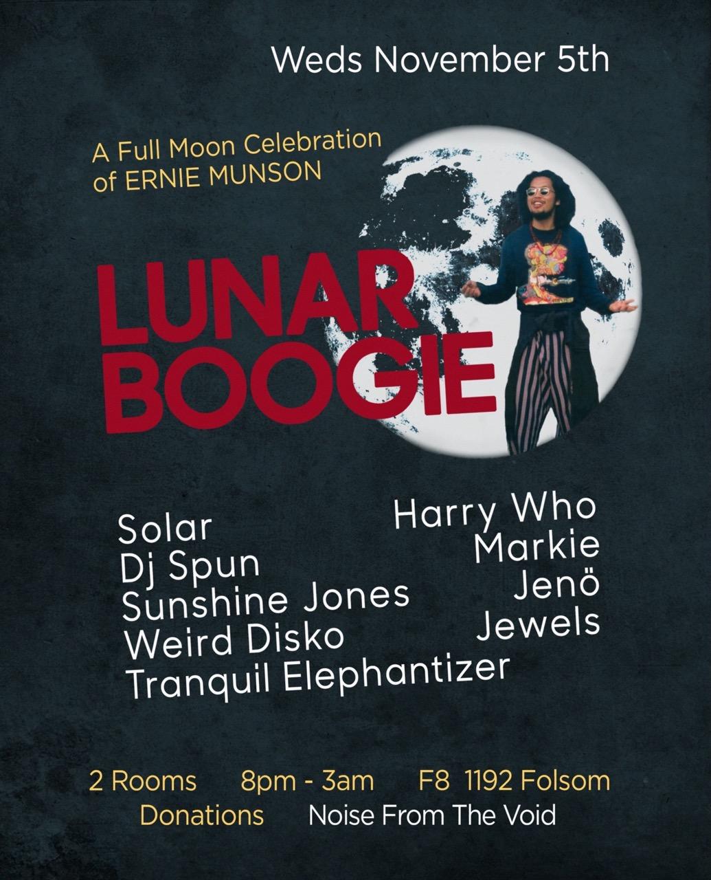 Lunar Boogie. A Full Moon Celebration Of Ernie Munson