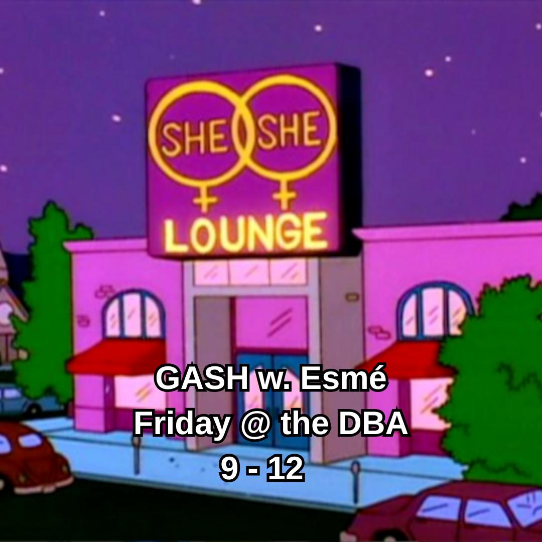 Gash Goes Vinyl W/ Esmé