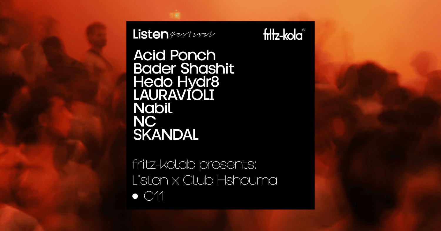 Fritz-Kolab Presents: Listen X Club Hshouma