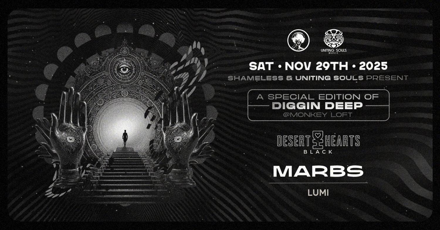 Desert Hearts Black At Monkey Loft