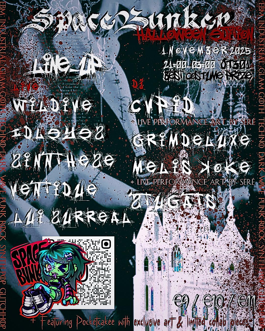 Halloween Goth Night By Spacebunker