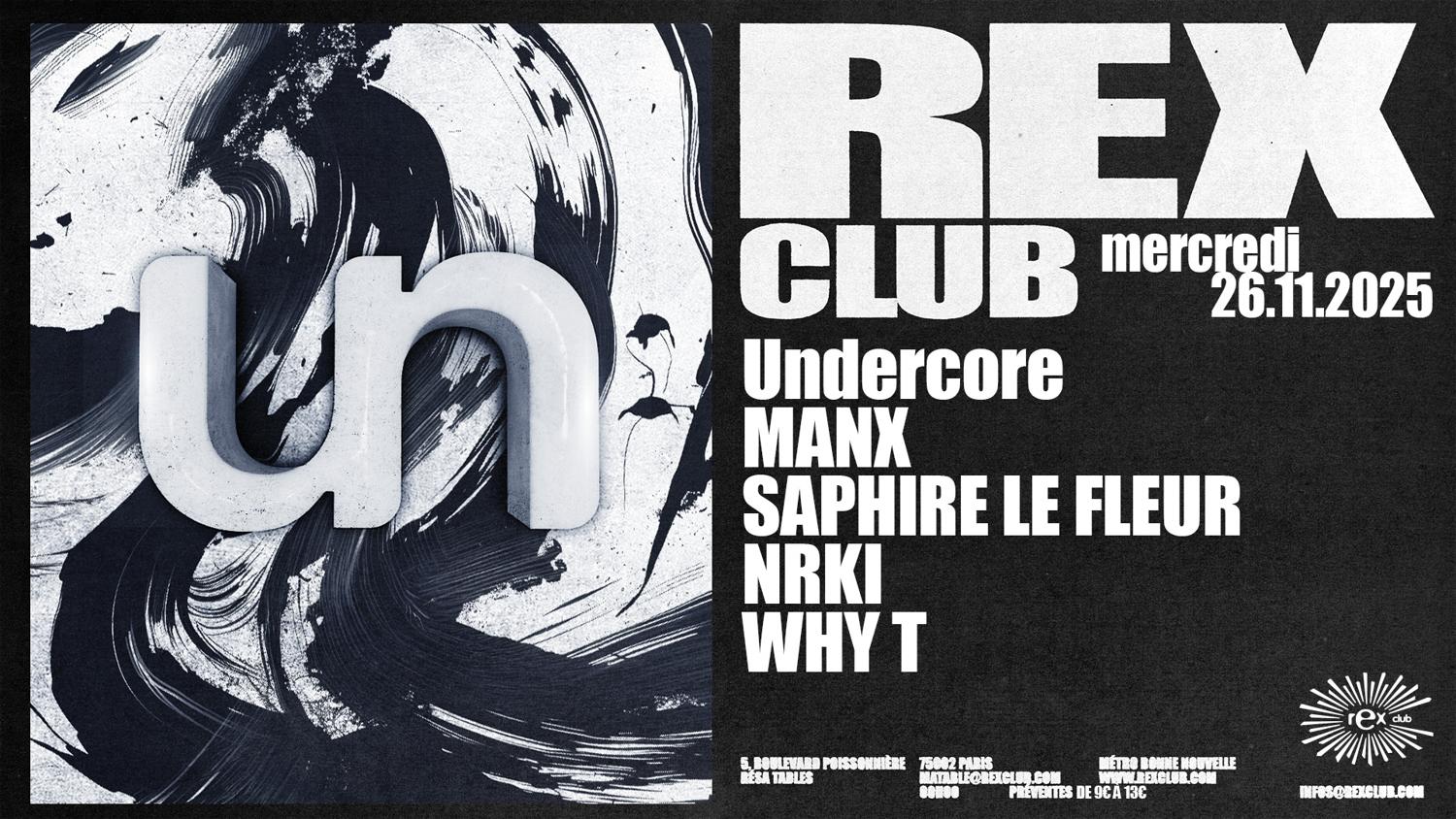 Undercore: Manx, Saphire Le Fleur, Nrki, Why T
