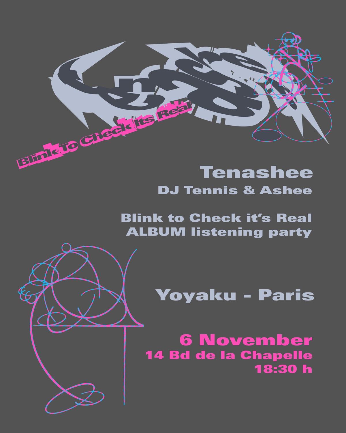 'Blink To Check It'S Real' Listening Party