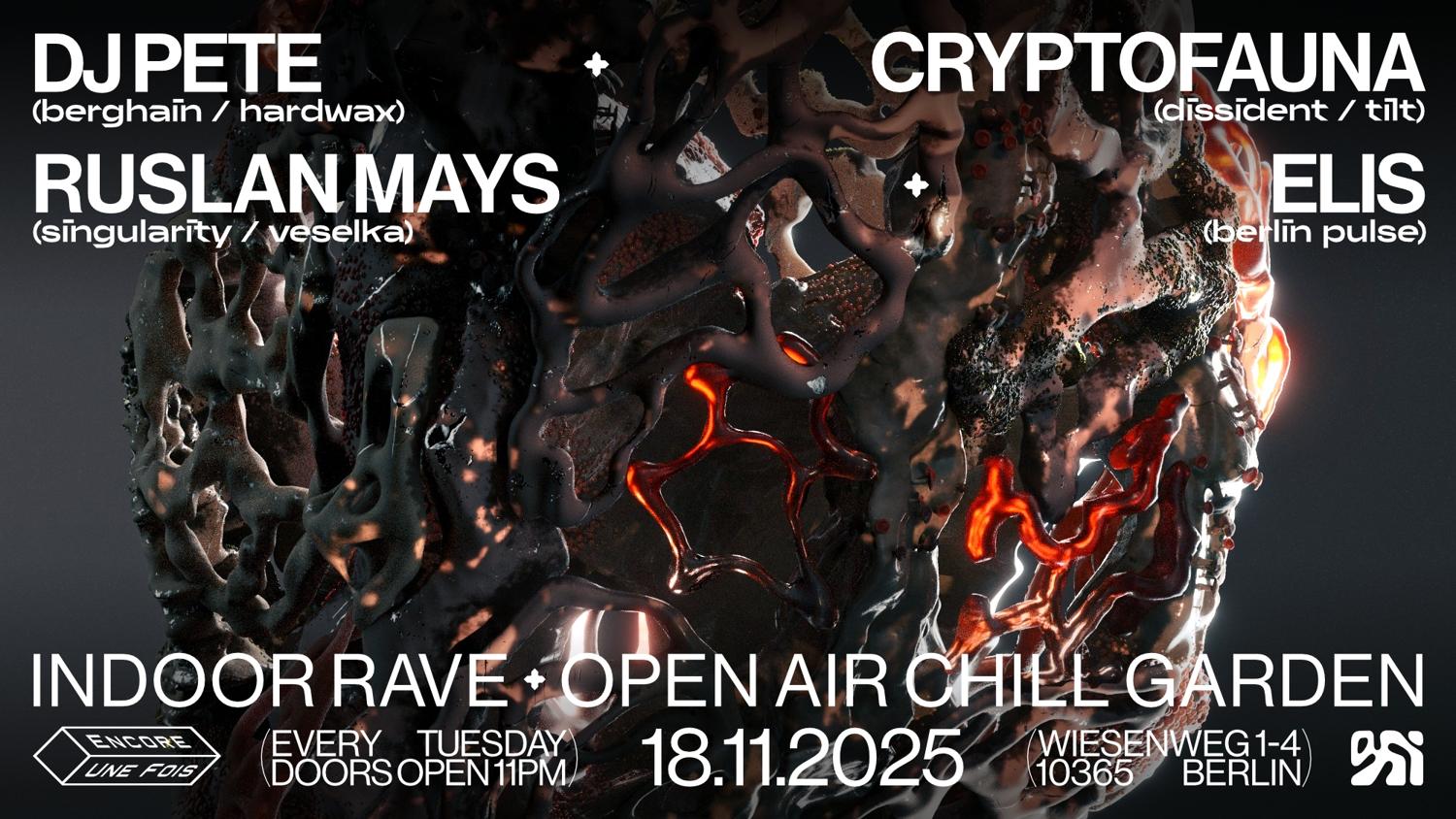 ✦Encore.Une.Fois✦ / Tuesday Techno Rave