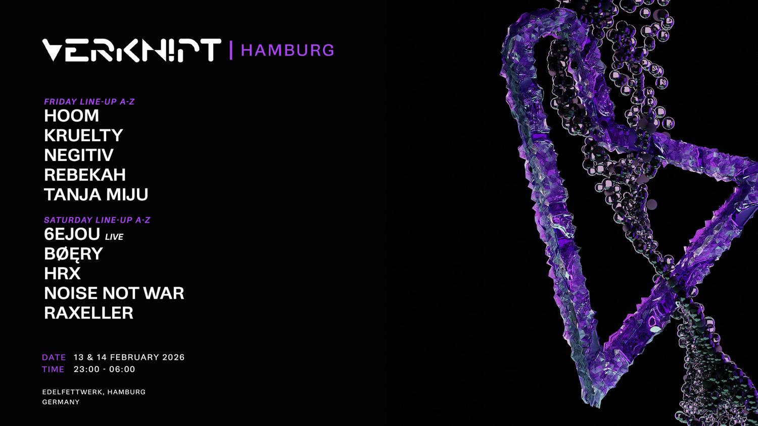 Verknipt Germany Hamburg - 13 February