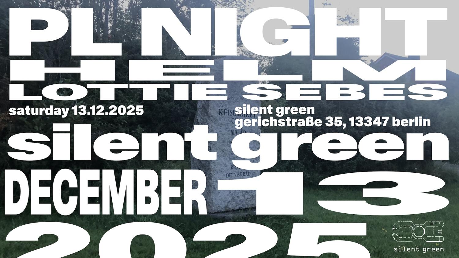 Psychic Liberation Night: Helm + Lottie Sebes