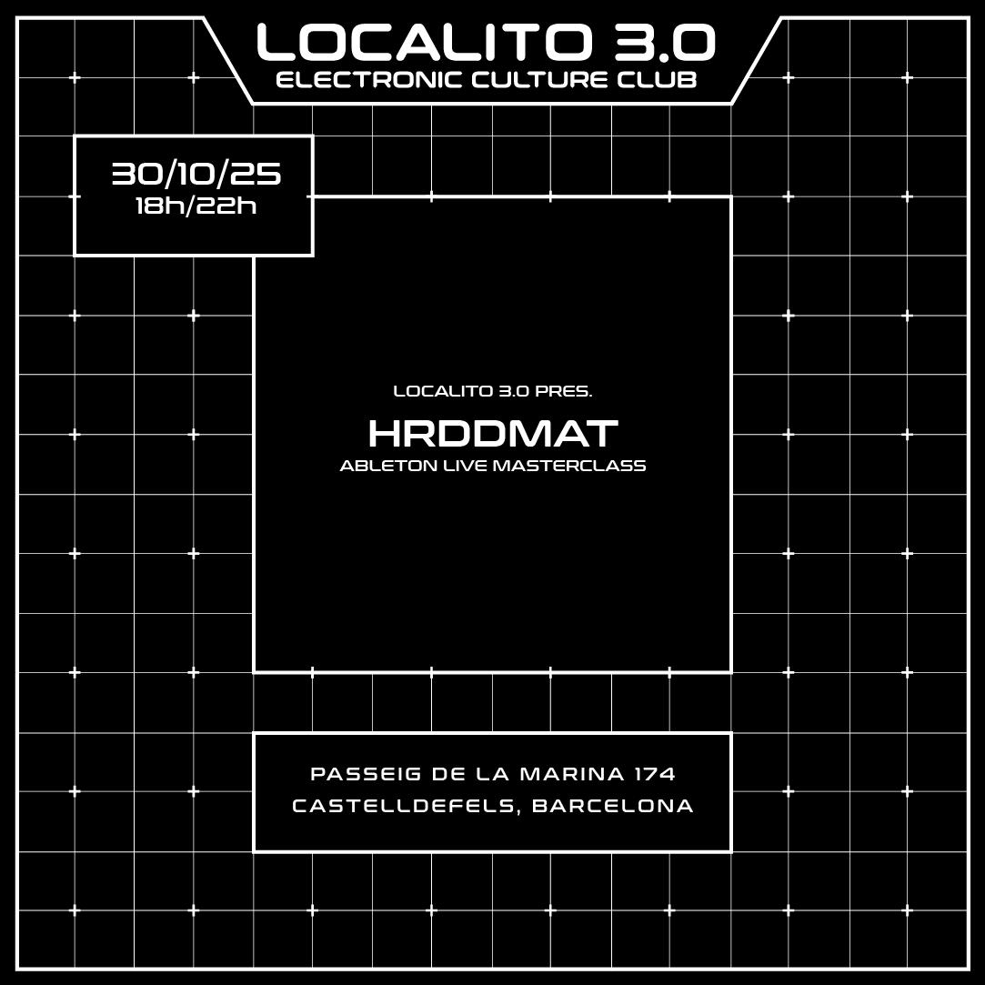 Localito 3.0 Pres. Hrddmat (Ableton Live Masterclass)