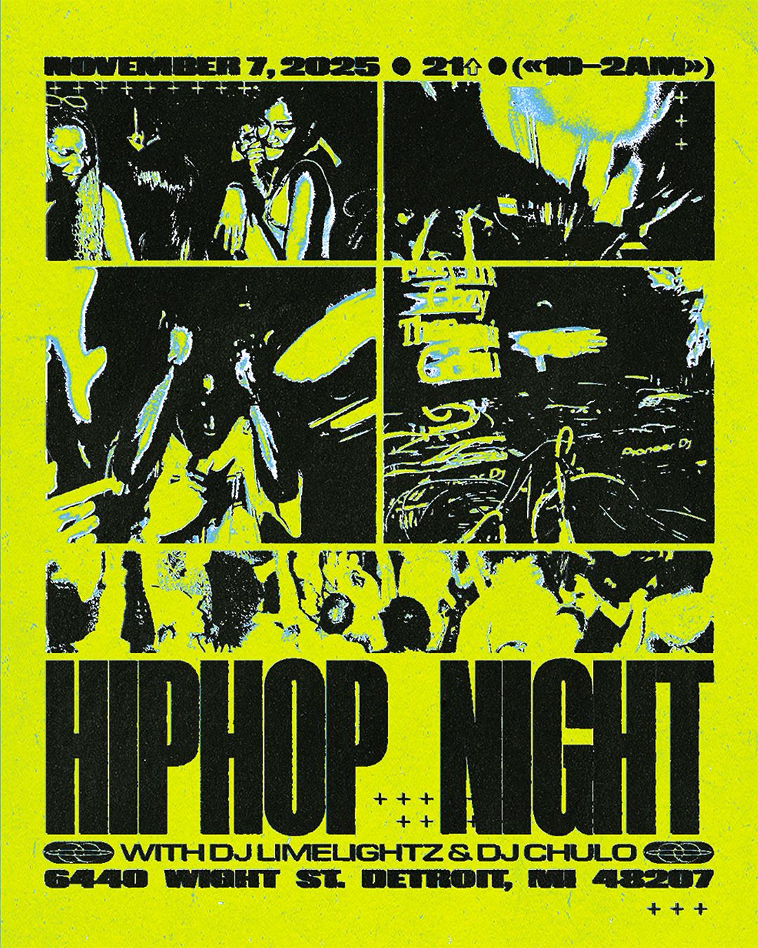 Hiphop Night: Dj Limelightz & Dj Chulo (Club Bangers All Night)