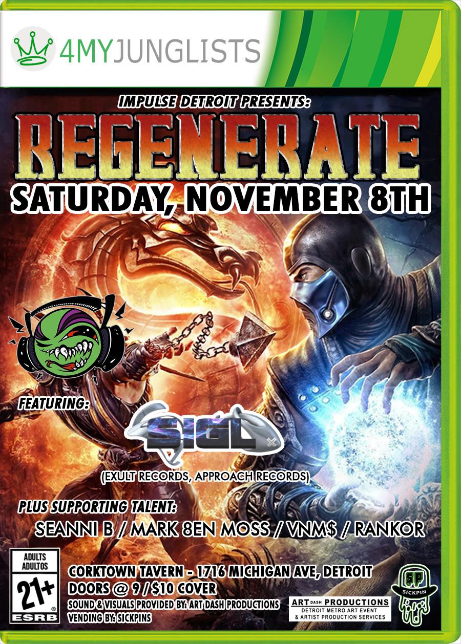Impulse Detroit Presents Regenerate Feat. Sigl