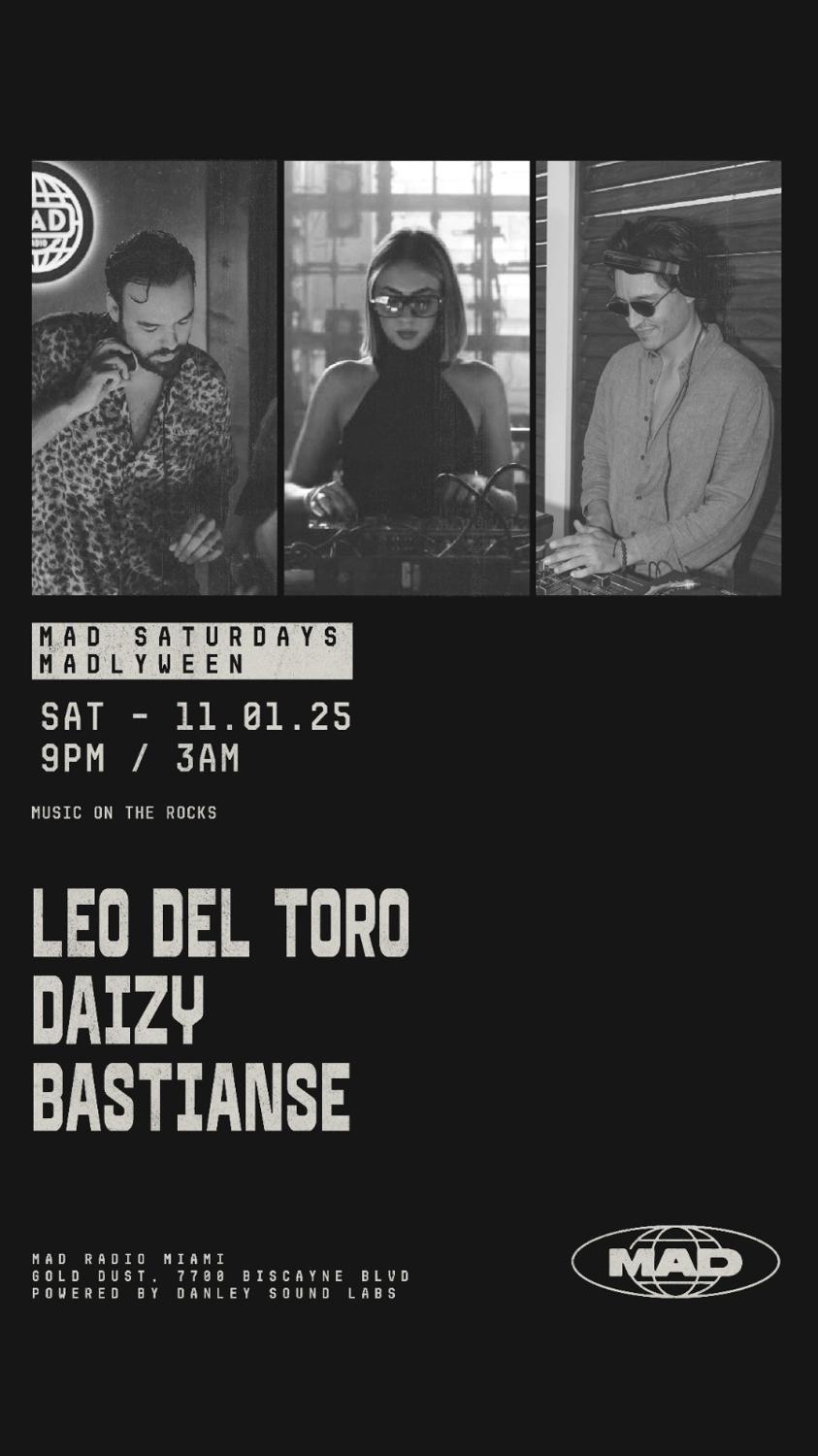 Mad Saturdays / Music On The Rocks: Leo Del Toro, Daizy, Bastianse
