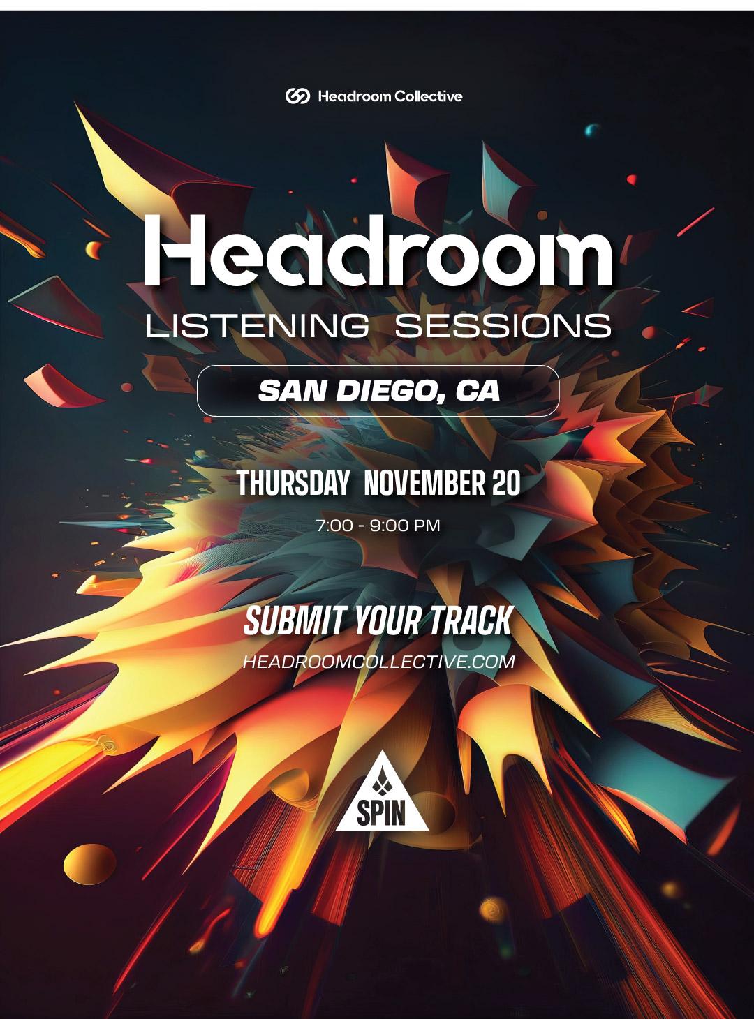 Headroom Listening Sessions: San Diego