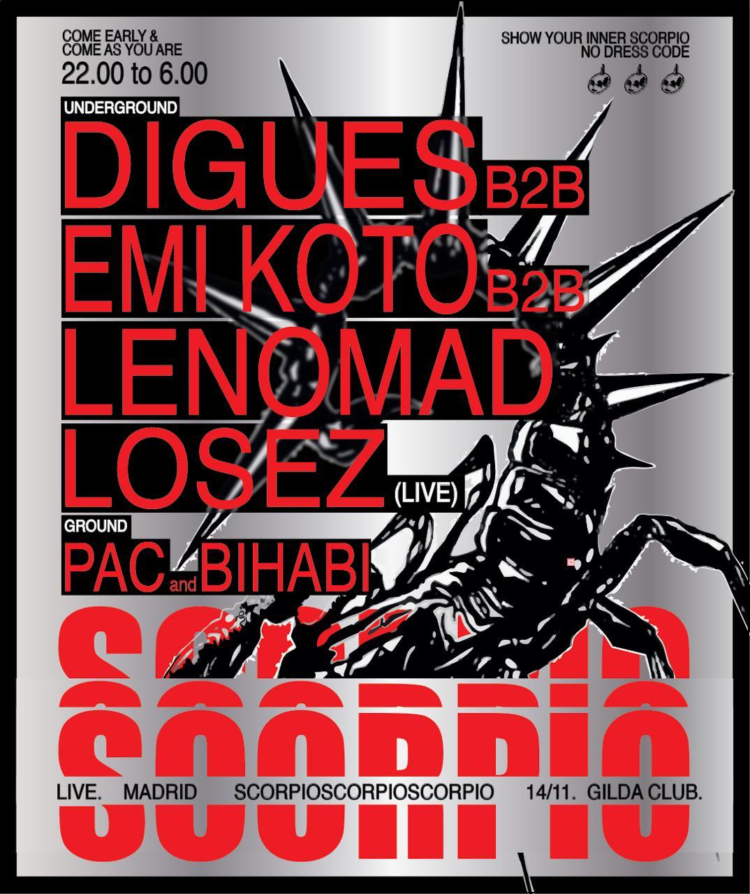 Gilda Club - Scorpio Scorpio Scorpio