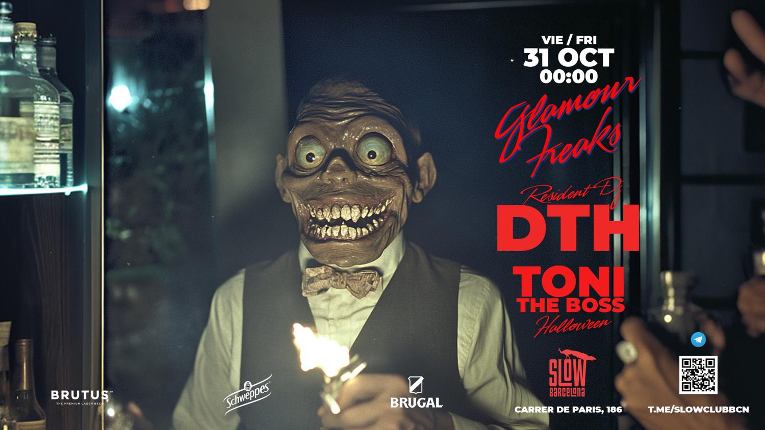 Slow Club Halloween: D.T.H. + Toni The Boss