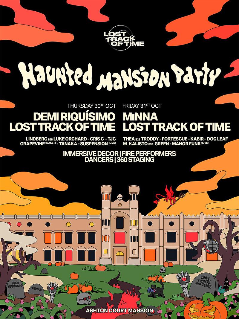 Lost Track Of Time: Haunted Mansion Party (Thursday)