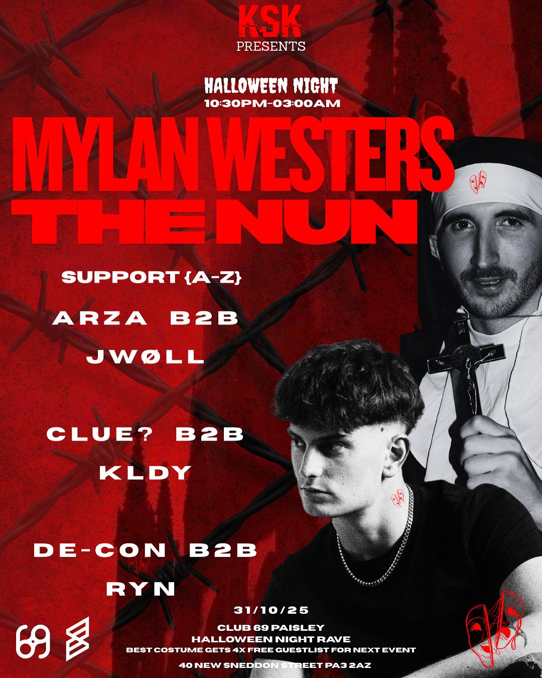 Ksk Presents: Mylan Westers & The Nun