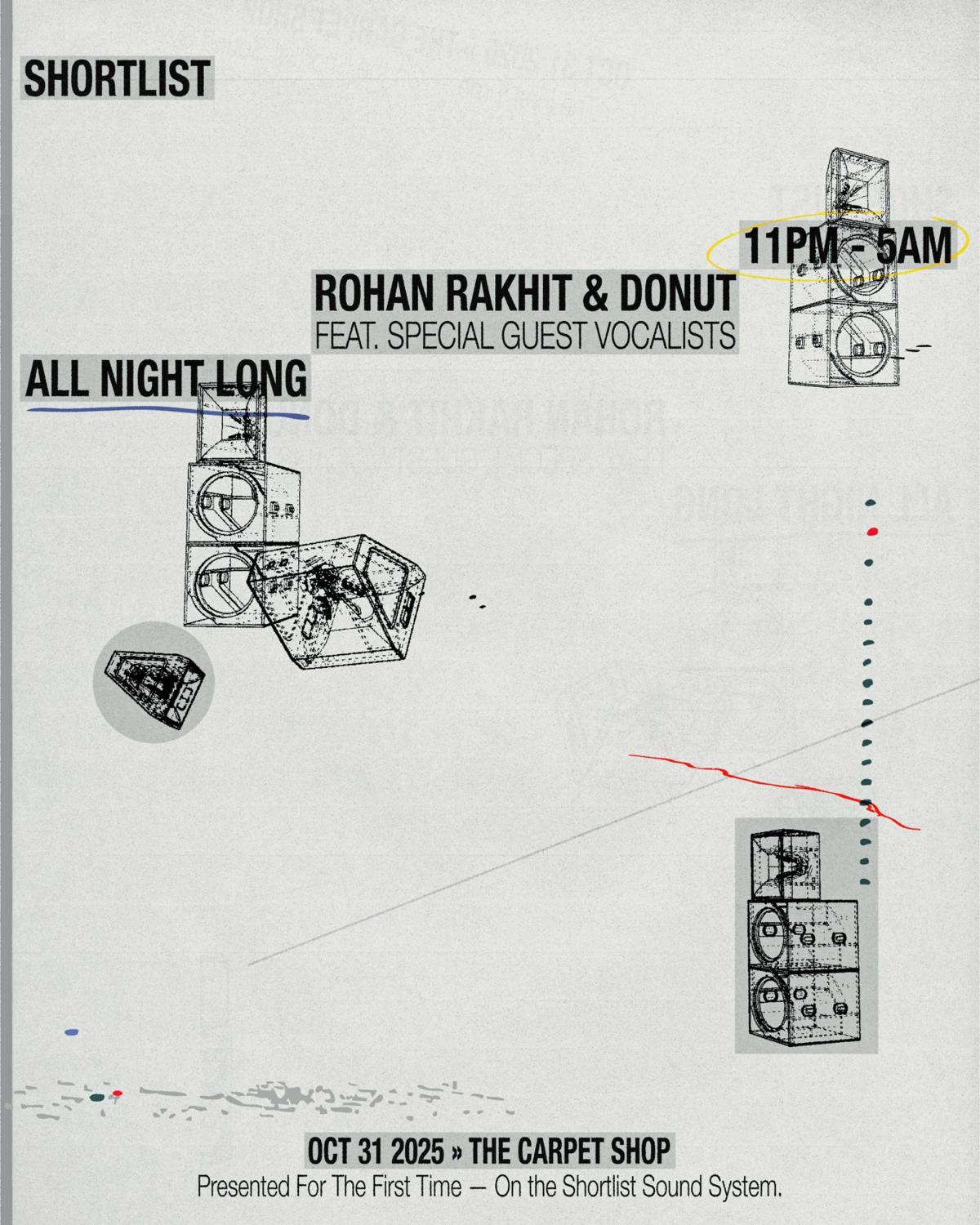 Shortlist Sound System - Rohan Rakhit & Donut Ft. Special Guest Vocalists