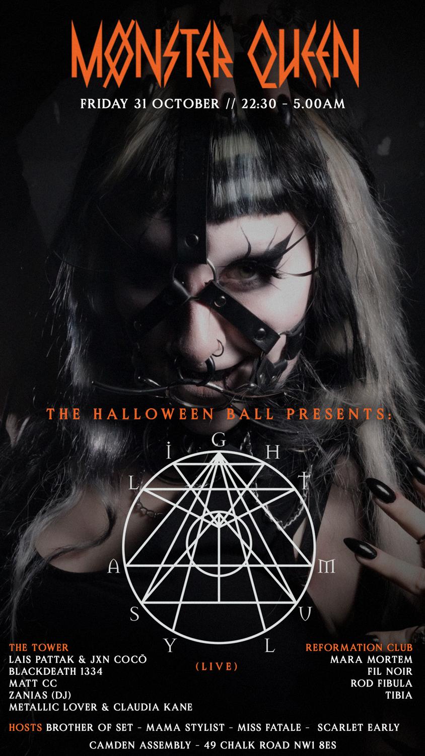 Mønster Queen - The Grand Halloween Ball Presents: Light Asylum (Usa)