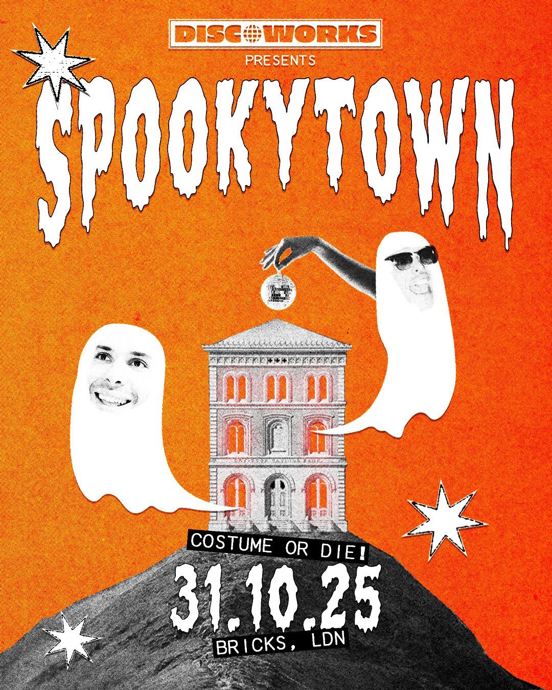 Discoworks Presents: 'Spooky Town.' Disco. Funk. Halloween