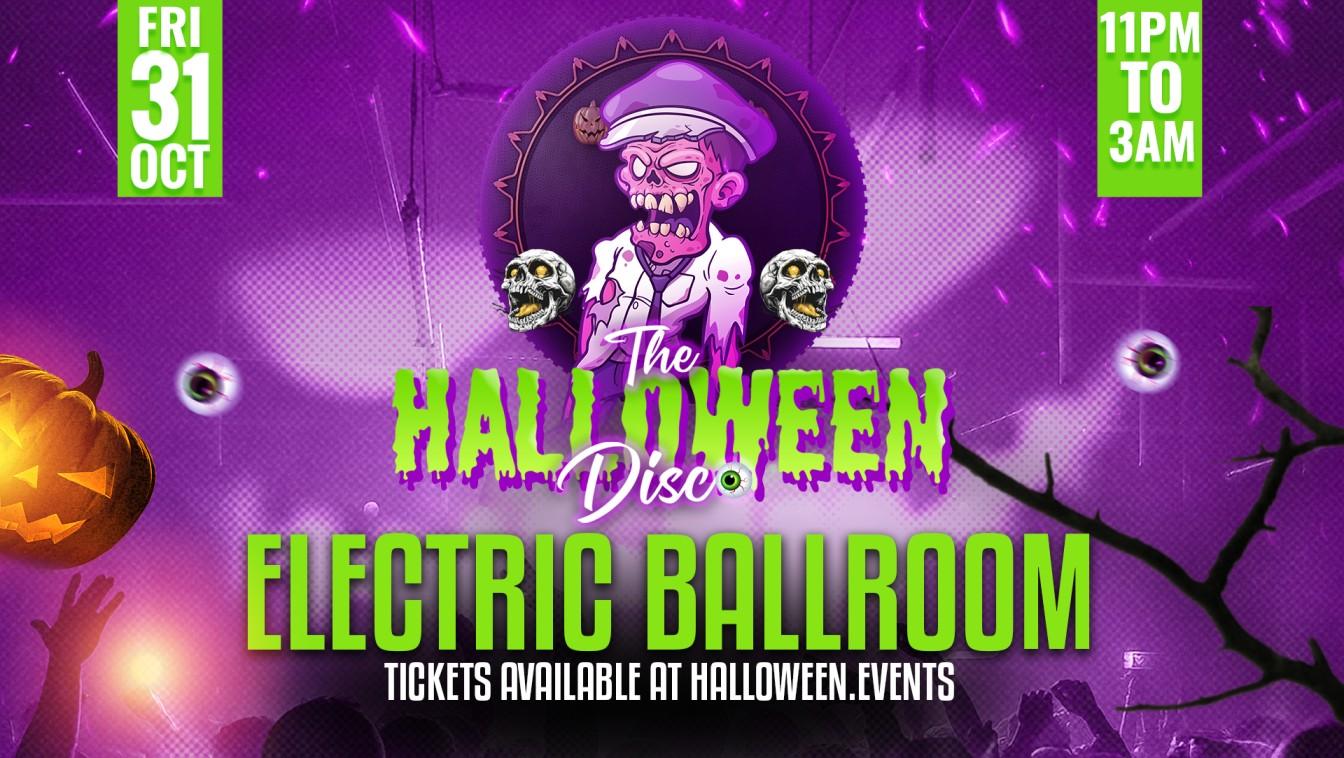 The Halloween Disco // Fri 31 Oct // 1500 Zombies + You