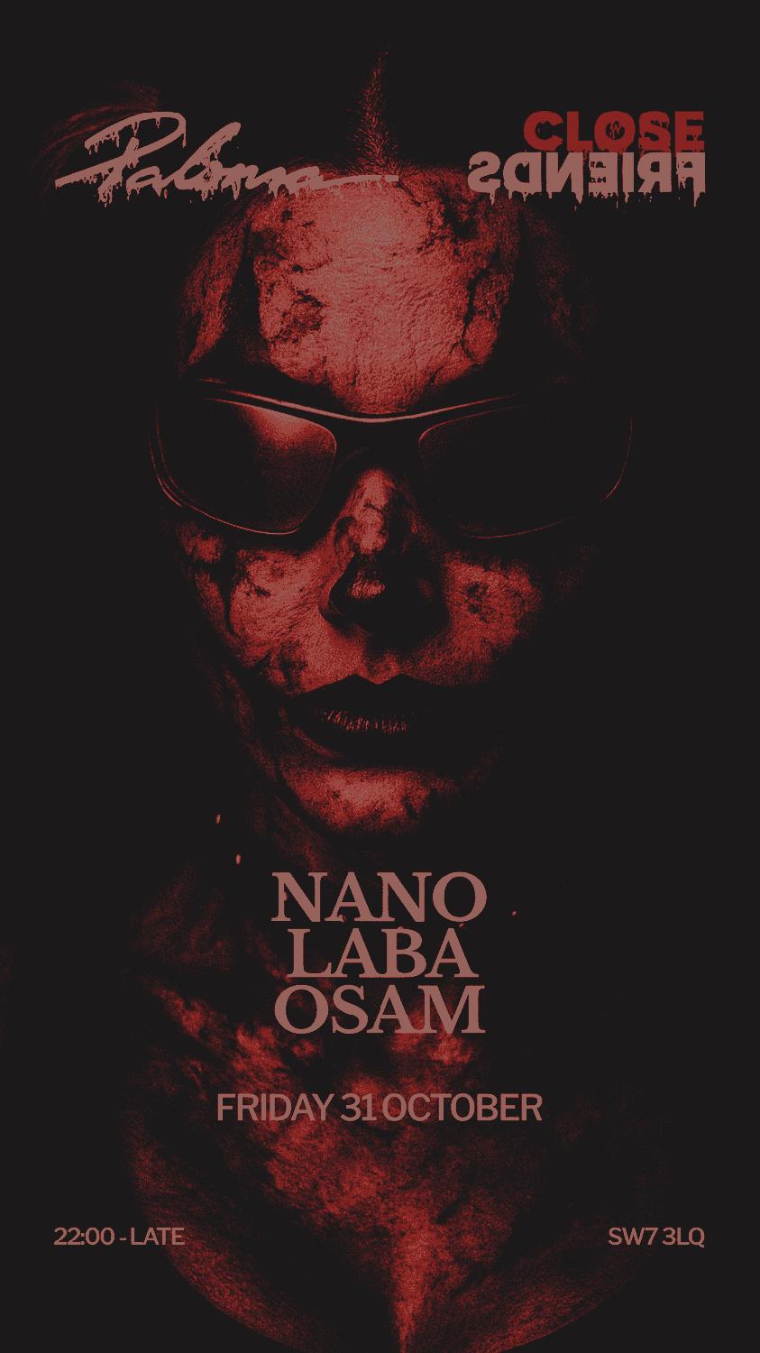 Close Friends Presents: Halloween At Paloma