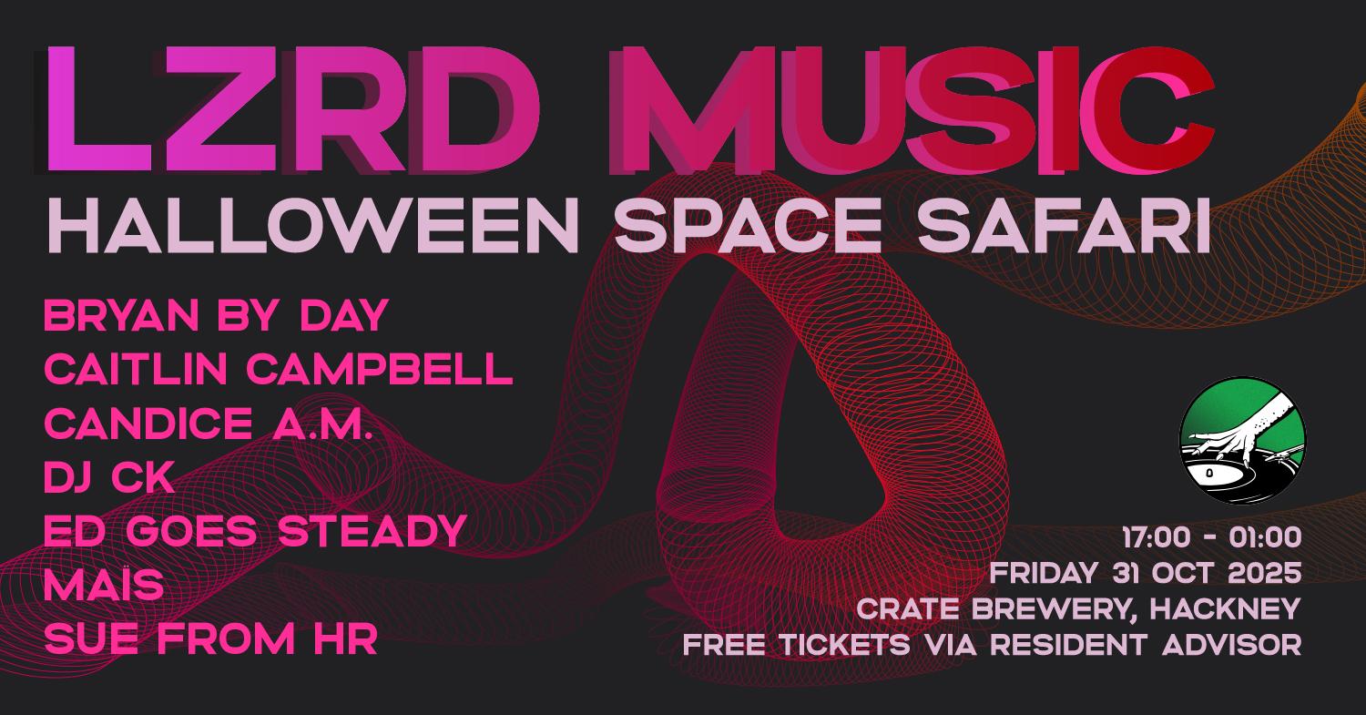 Lzrd Music'S Space Safari Halloween (Free Tix)