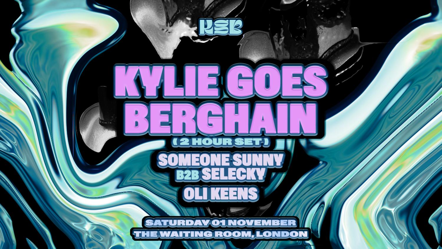 Kylie Goes Berghain (London Debut)