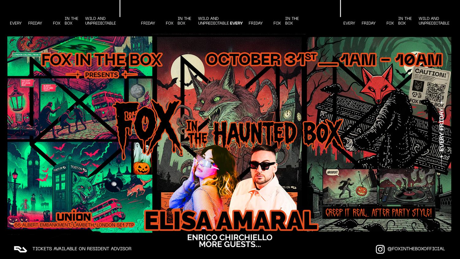 Halloween Afterparty - Fox In The Haunted Box (Open Until 10 Am)