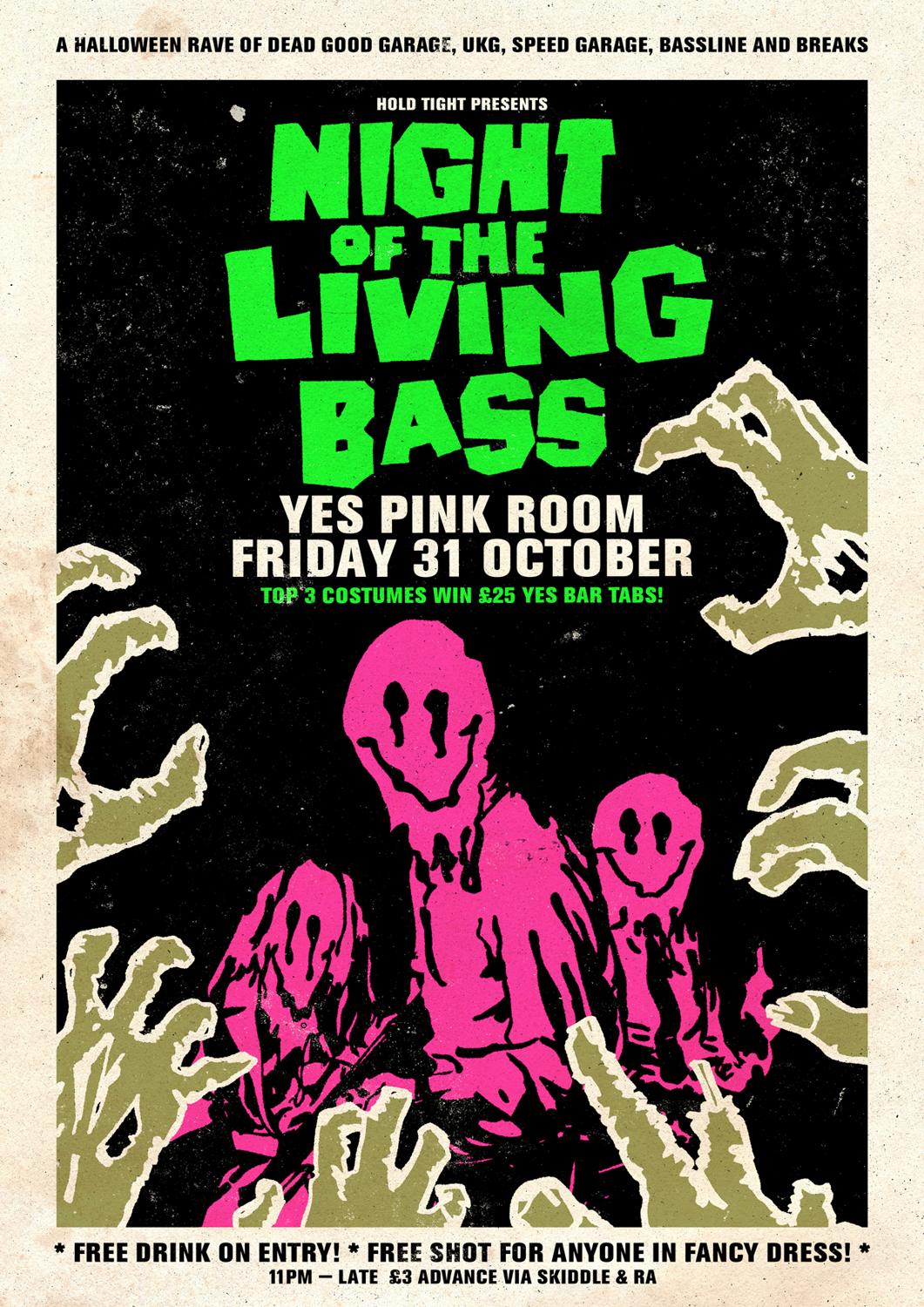 Night Of The Living Bass - A Halloween Garage Rave