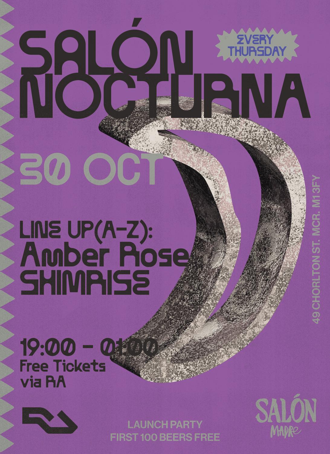 Salón Nocturna - Launch Party - Free Tickets