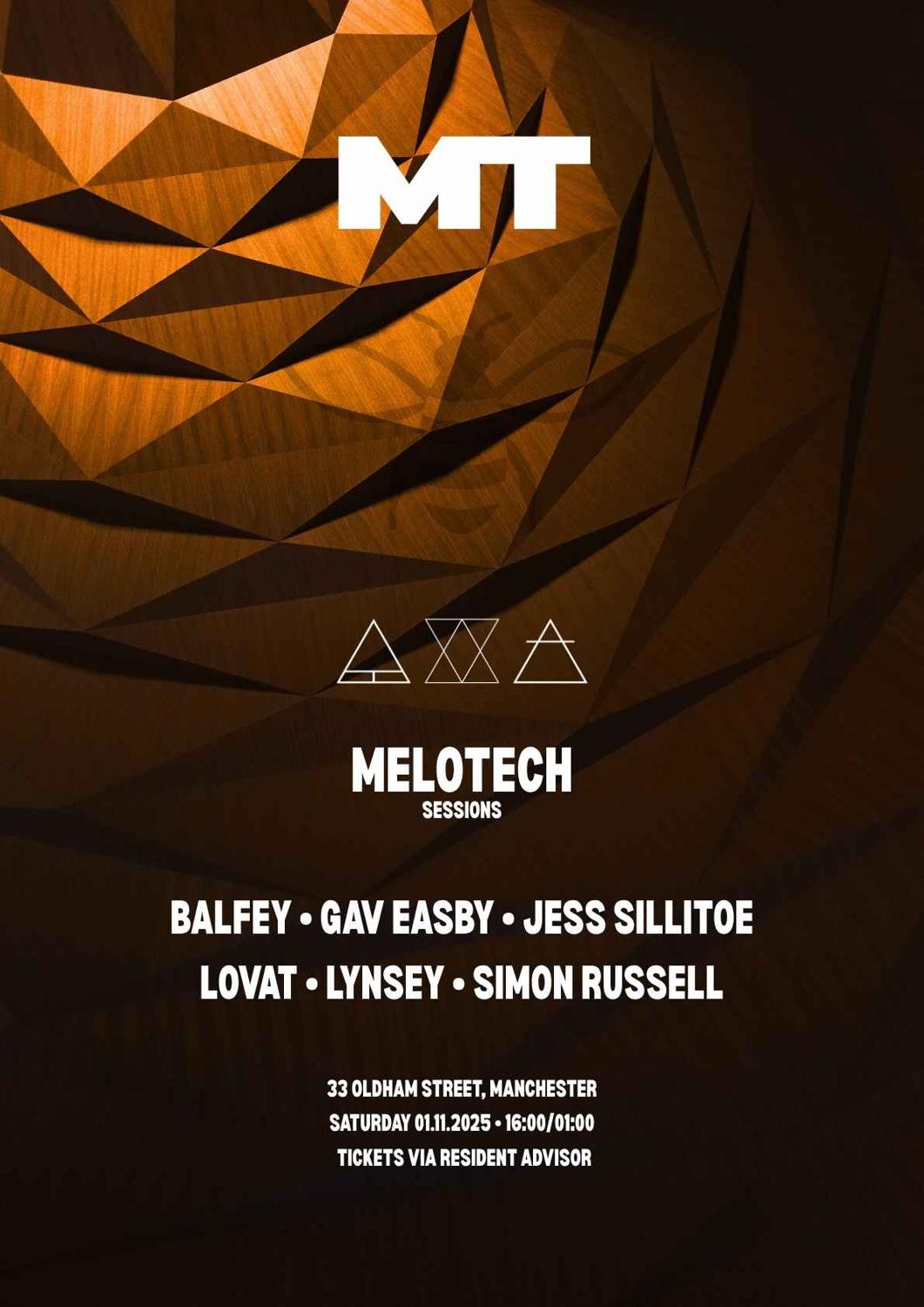 Melotech Sessions At 33 Oldham Street