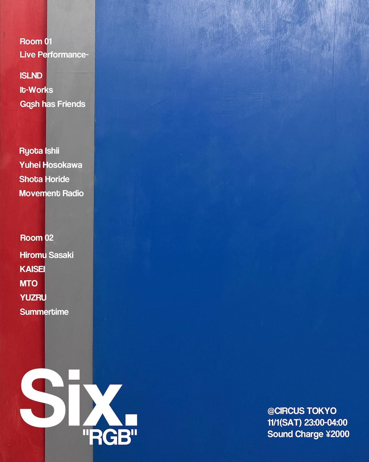 Sound Sports Six. 'Rgb'