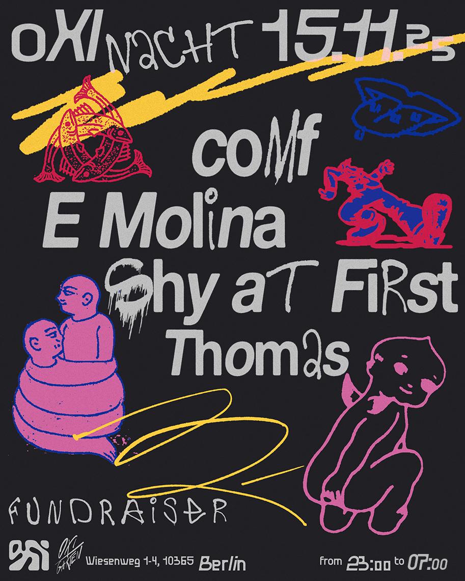 Oxinacht ⇨ Free* Entry ⇦ Fundraiser