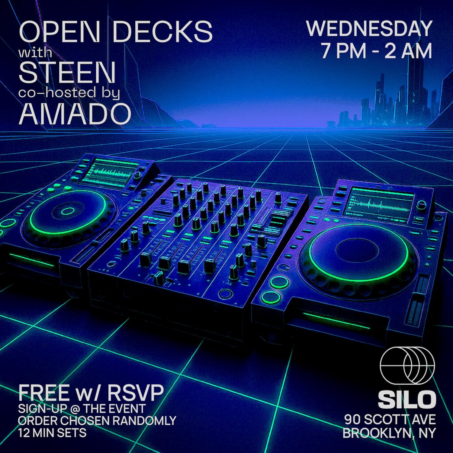 Open Decks With Steen & Amado