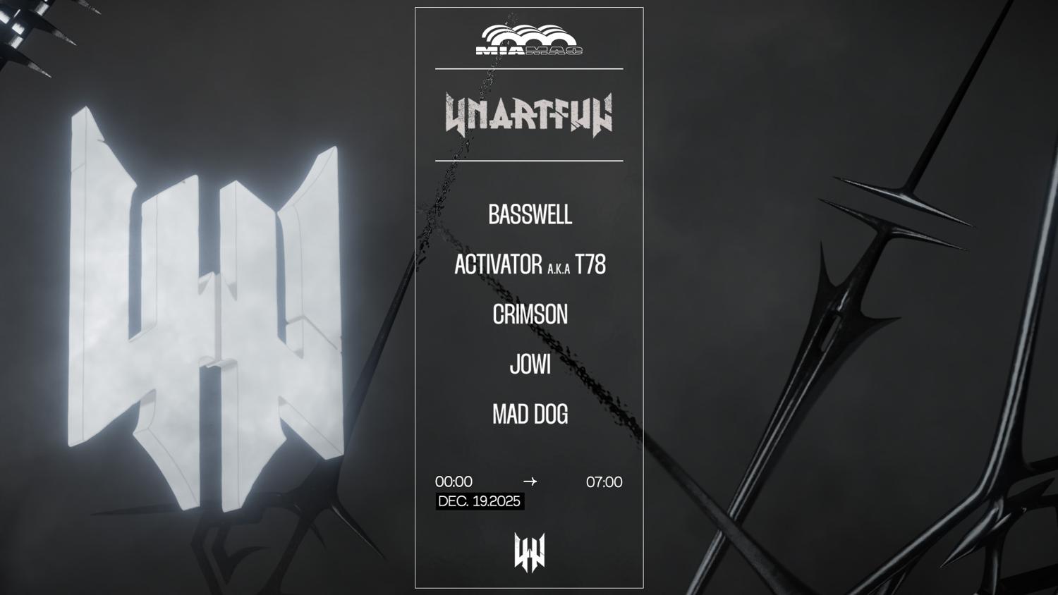 Unartful: Basswell, Activator Aka T78, Crimson, Jowi & More