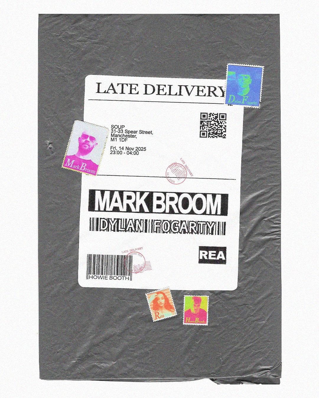 Late Delivery: Mark Broom And Dylan Fogarty