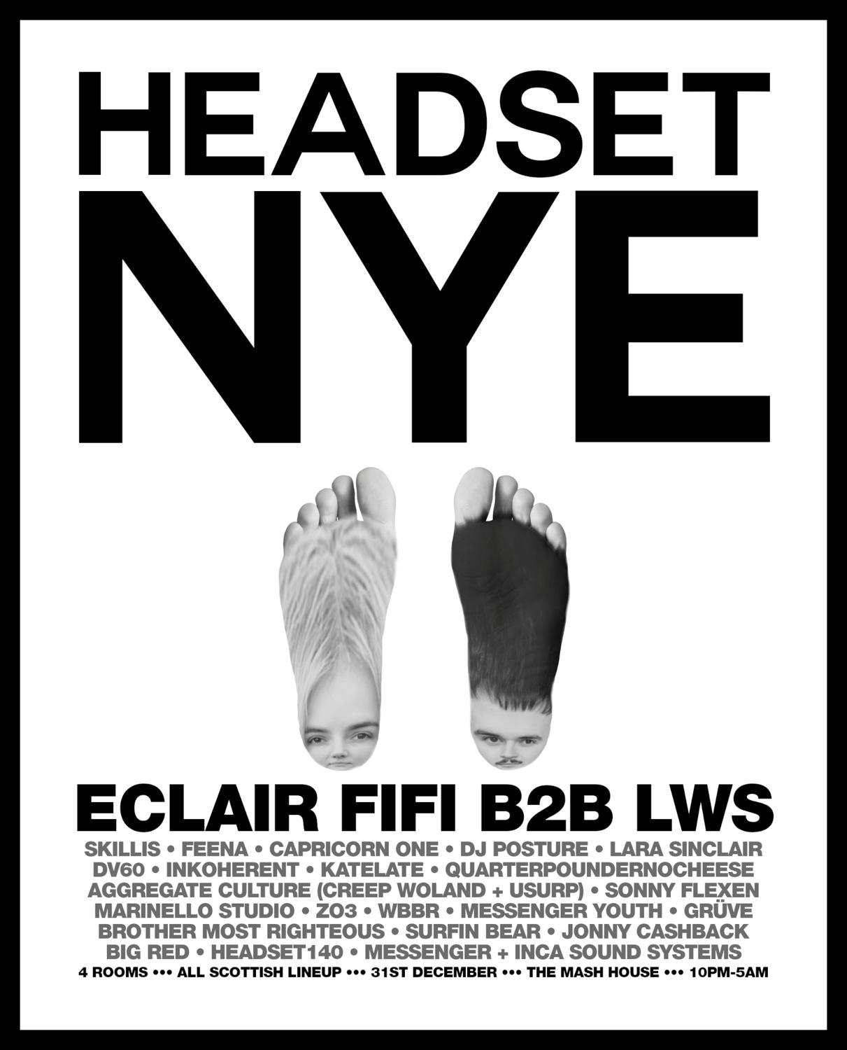 Headset Nye - 4 Rooms