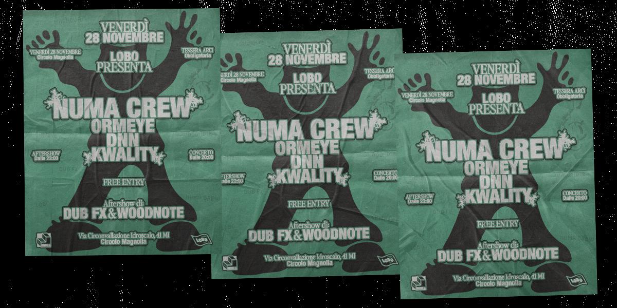 Lobo At Magnolia With Numa Crew - Free Entry